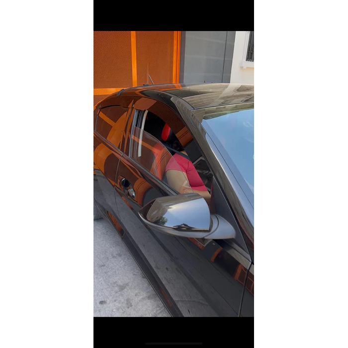 ¡Bota Aguas de Acrílico 2mm plano Negro Brillante a Medida para Hyundai accent 2021 a 2023  1