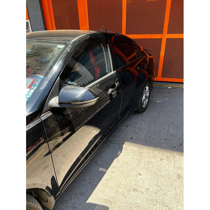 ¡Bota Aguas de Acrílico 2mm plano Negro Brillante a Medida para Hyundai accent 2021 a 2023  5