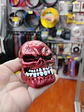 Pomo perilla palanca de cambios tunning diseño Calavera rojo - thumbnail 9