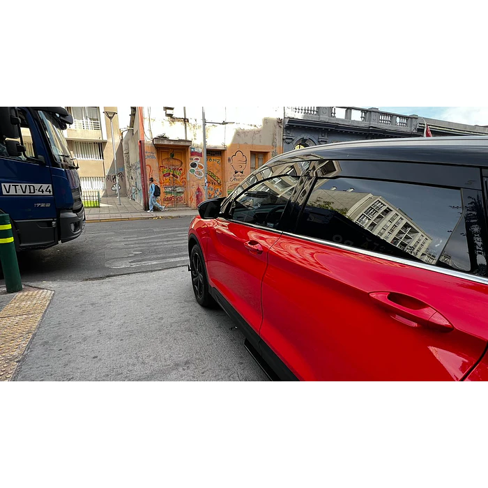  ¡Bota Aguas de Acrílico 2mm plano Negro Brillante a Medida para auto Gelly coolray 2020 a 2024 2