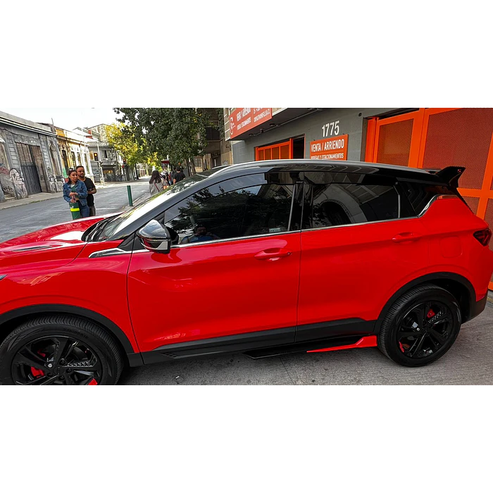  ¡Bota Aguas de Acrílico 2mm plano Negro Brillante a Medida para auto Gelly coolray 2020 a 2024 6