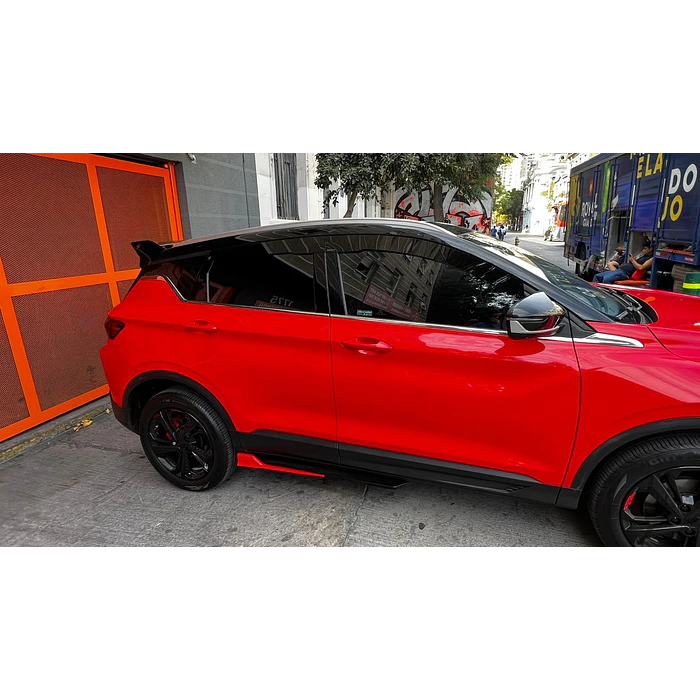  ¡Bota Aguas de Acrílico 2mm plano Negro Brillante a Medida para auto Gelly coolray 2020 a 2024 7