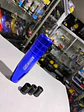 Pomo perilla palanca de cambio 13cm Mugen - Azul - Miniatura 2