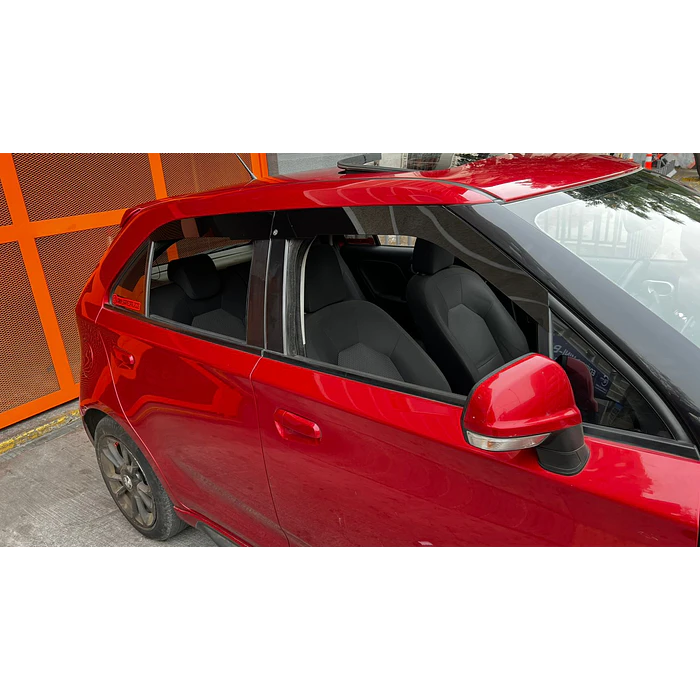 Bota Aguas de Acrílico 2mm plano Negro Brillante Mg3 hatchback 2019 al 2024 5