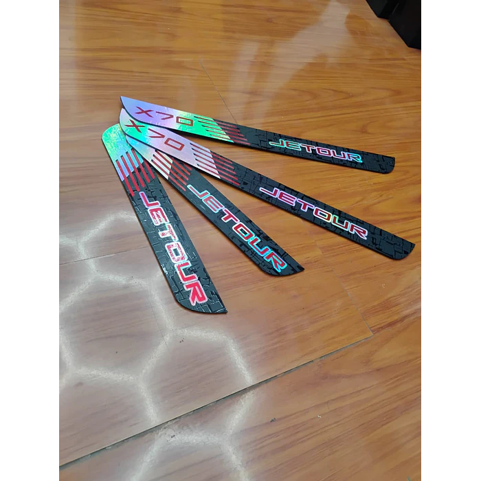 Cubre Zócalos / Pisadera Multifunción en Acrílico Protector JETOUR X70 7