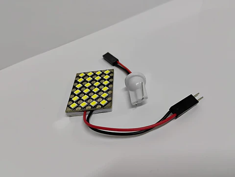X1 Placa 24 leds smd blanco canbus de interior para techo o maletero