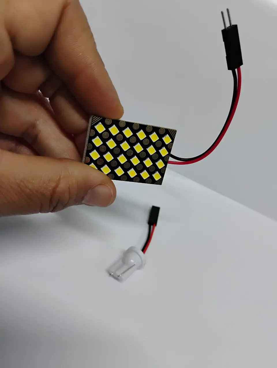 X1 Placa 24 leds smd blanco canbus de interior para techo o maletero 8