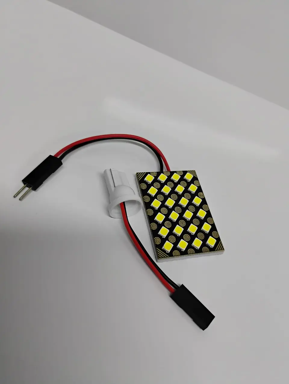 X1 Placa 24 leds smd blanco canbus de interior para techo o maletero 10