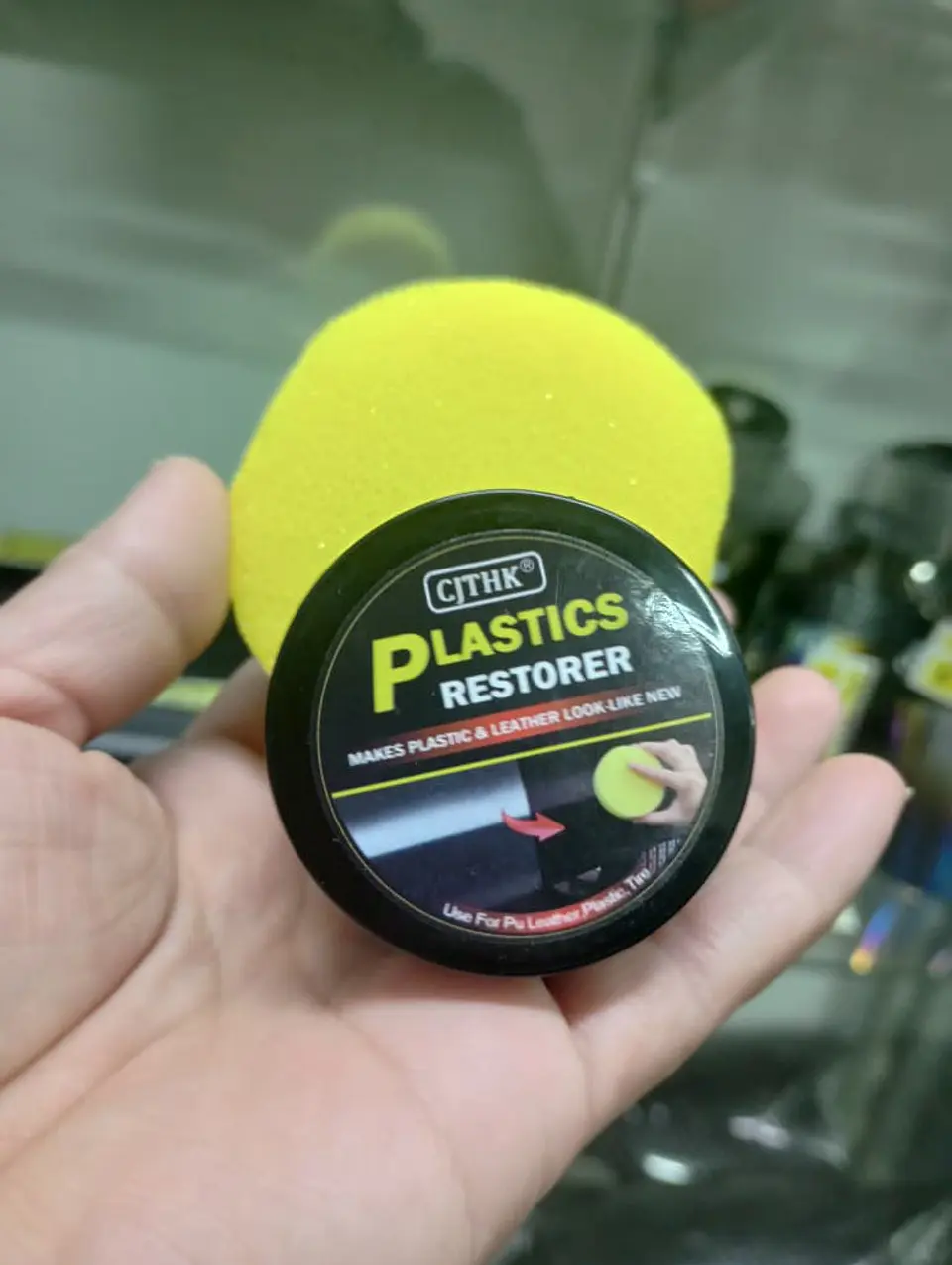 Crema Renovadora de piezas plásticas para interior y exterior 30g 10