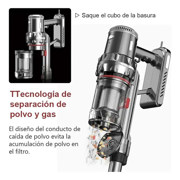 Aspiradora Vertical 3 Velocidades con Filtro lavable  3