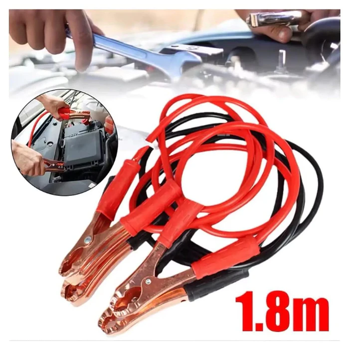 Cable Auxiliar de  Emergencia Puente Partidor 800AMP 1.8 Metros para Batería 7
