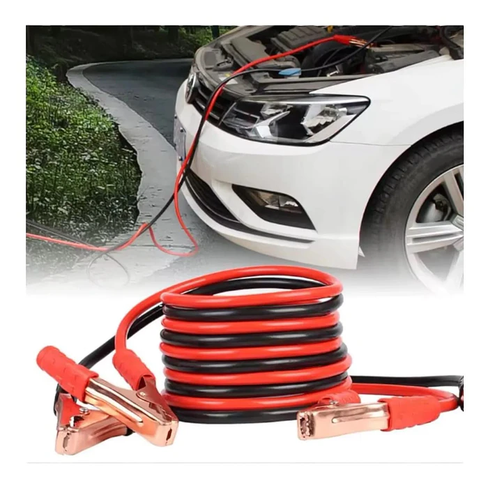 Cable Auxiliar de  Emergencia Puente Partidor 800AMP 1.8 Metros para Batería 13
