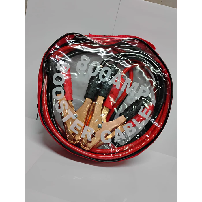 Cable Auxiliar de  Emergencia Puente Partidor 800AMP 1.8 Metros para Batería 14