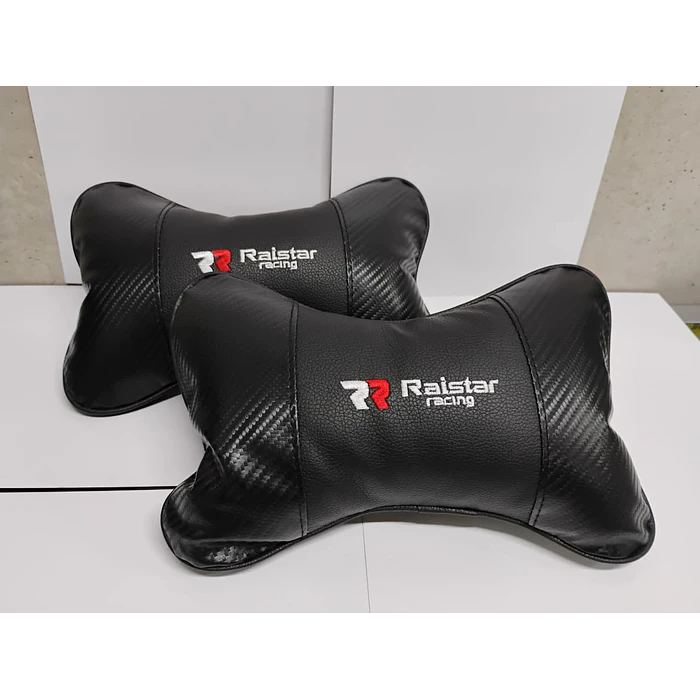  X2 almohadas Apoya cabeza universales para autosdiseño carbono  1