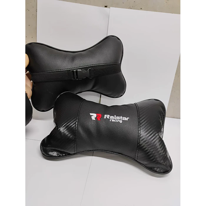  X2 almohadas Apoya cabeza universales para autosdiseño carbono  5