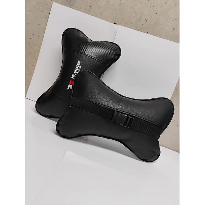  X2 almohadas Apoya cabeza universales para autosdiseño carbono  9