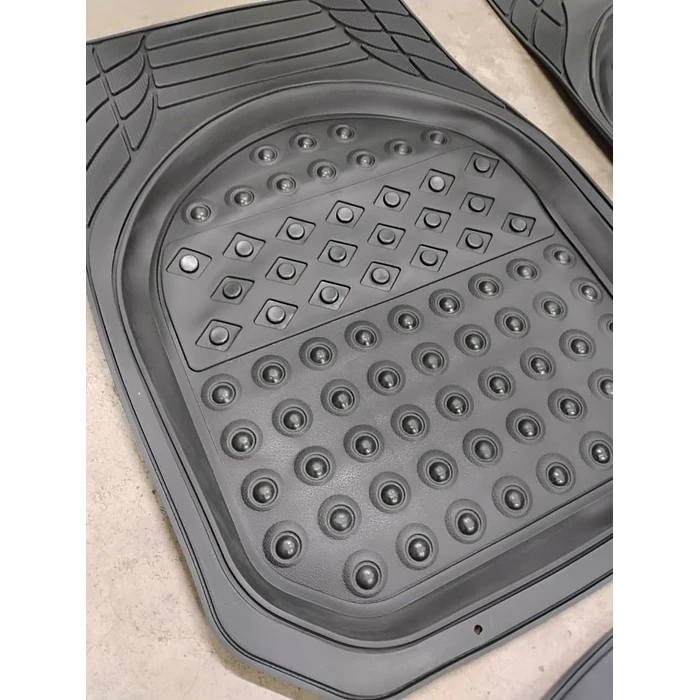  Pisos Alfombras Universal 4 Piezas tipo Bandeja antiderrame  para autos 5
