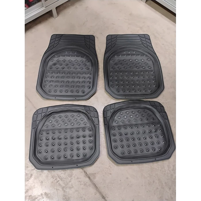  Pisos Alfombras Universal 4 Piezas tipo Bandeja antiderrame  para autos 8