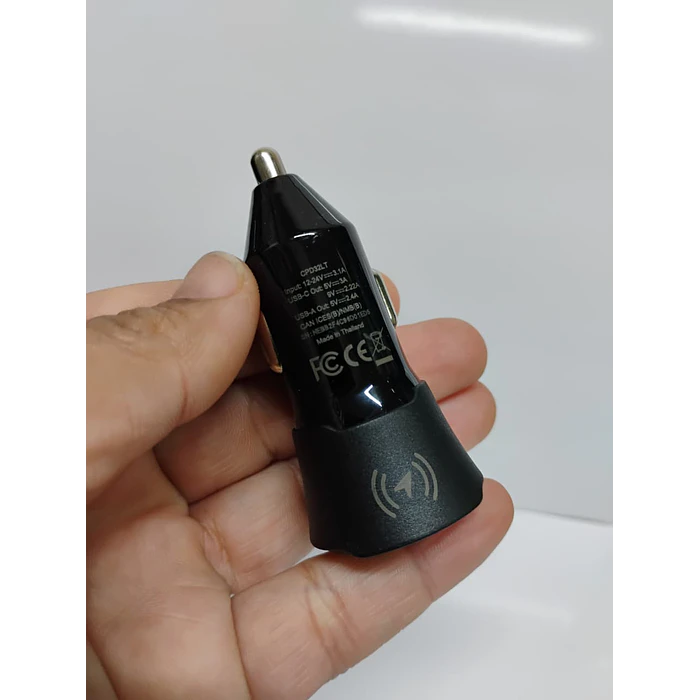  Cargador celular Auto 32W con Localizador Find My USB-C USB-A  2