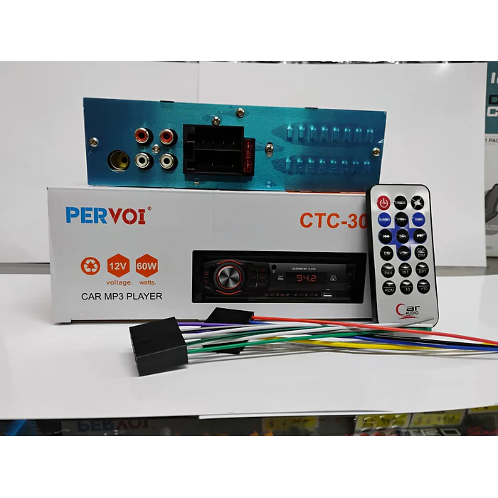 Radio reproductor 1 Din con Bluetooth, llamadas Bluetooth, MP3, USB, SD para autos 12v radio am/fm salidas 4x50w 18.8cmx5.8cm modelo 3020  2