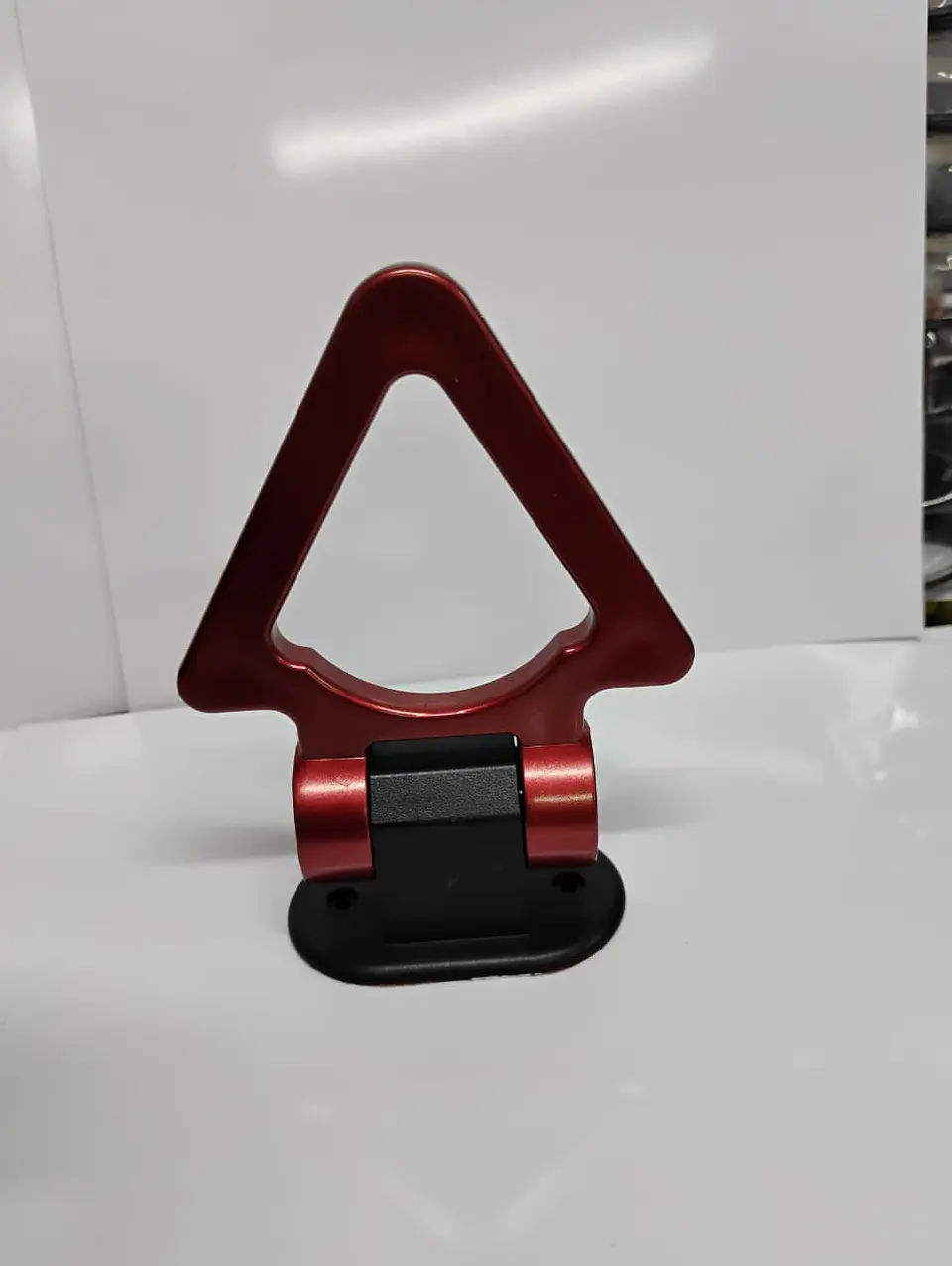  Gancho de remolque arrastre para autos universal delantero plástico color Rojo 1