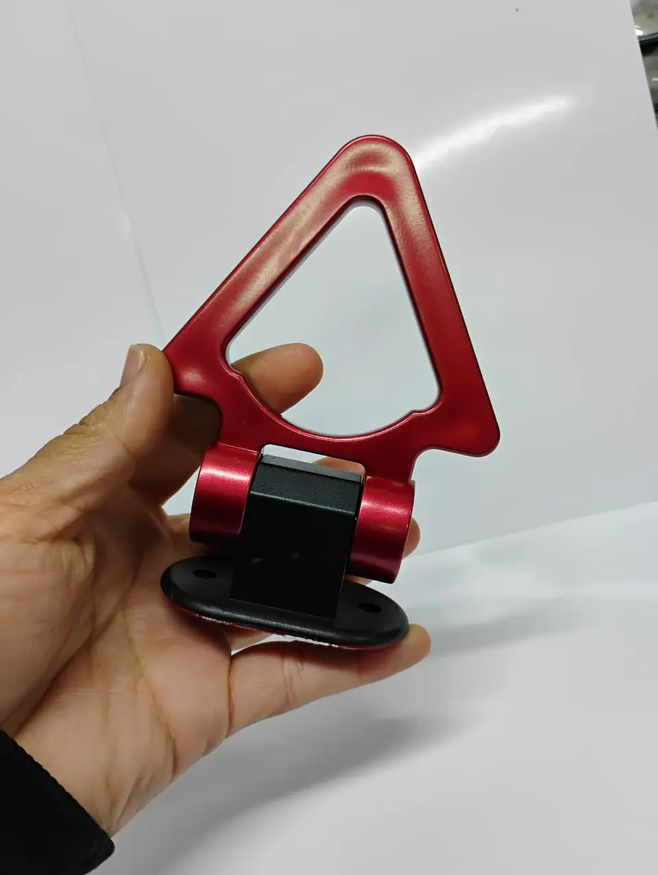  Gancho de remolque arrastre para autos universal delantero plástico color Rojo 5