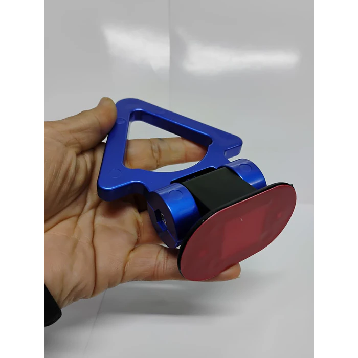 Gancho de remolque arrastre para autos universal delantero color azul 7