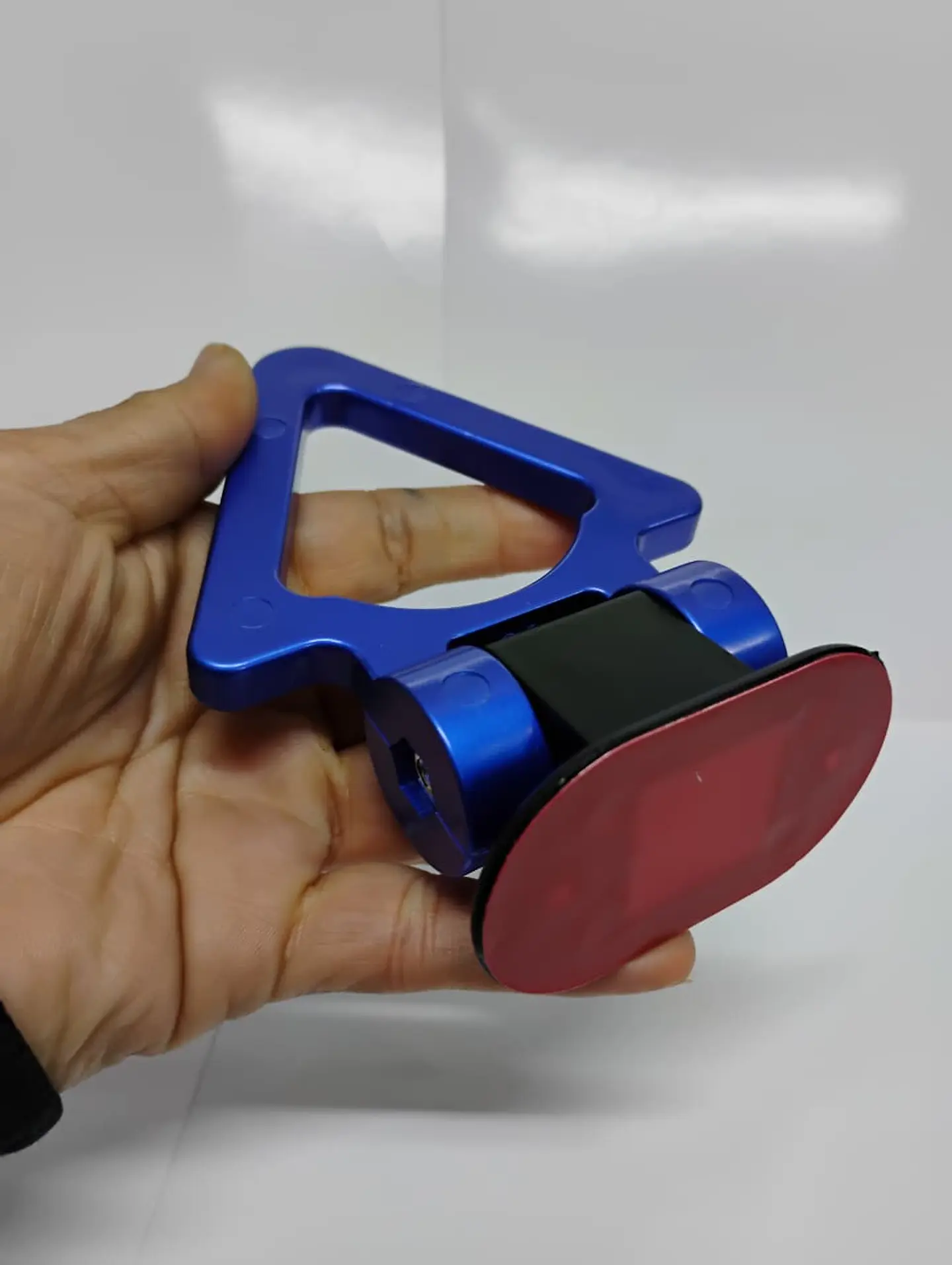 Gancho de remolque arrastre para autos universal delantero color azul 7