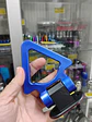 Gancho de remolque arrastre para autos universal delantero color azul - Miniatura 1