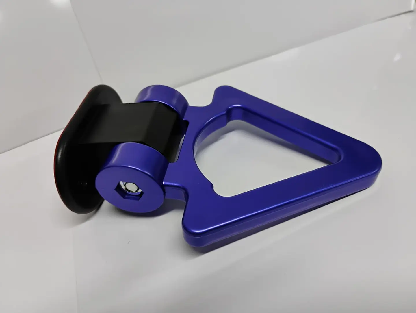 Gancho de remolque arrastre para autos universal delantero color azul 8