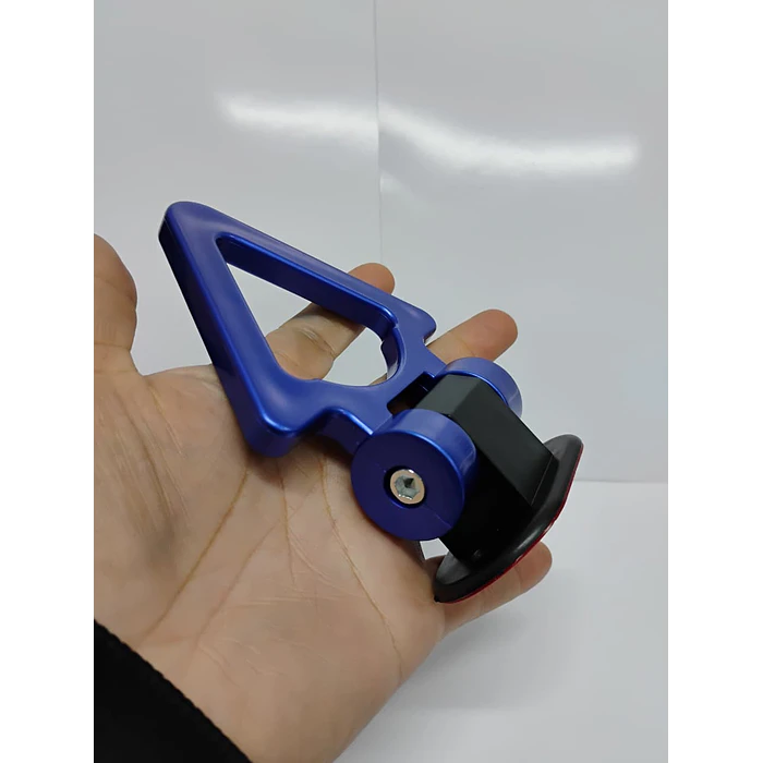 Gancho de remolque arrastre para autos universal delantero color azul 11