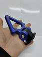 Gancho de remolque arrastre para autos universal delantero color azul - Miniatura 11
