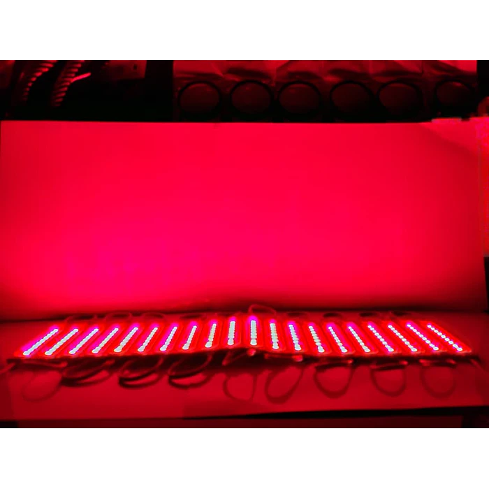 Módulo Caluga led Rosado,fucsia 12v X20 Piezas impermeables con adhesivo  6