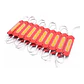 Módulo Caluga led Rosado,fucsia 12v X20 Piezas impermeables con adhesivo  - Miniatura 12