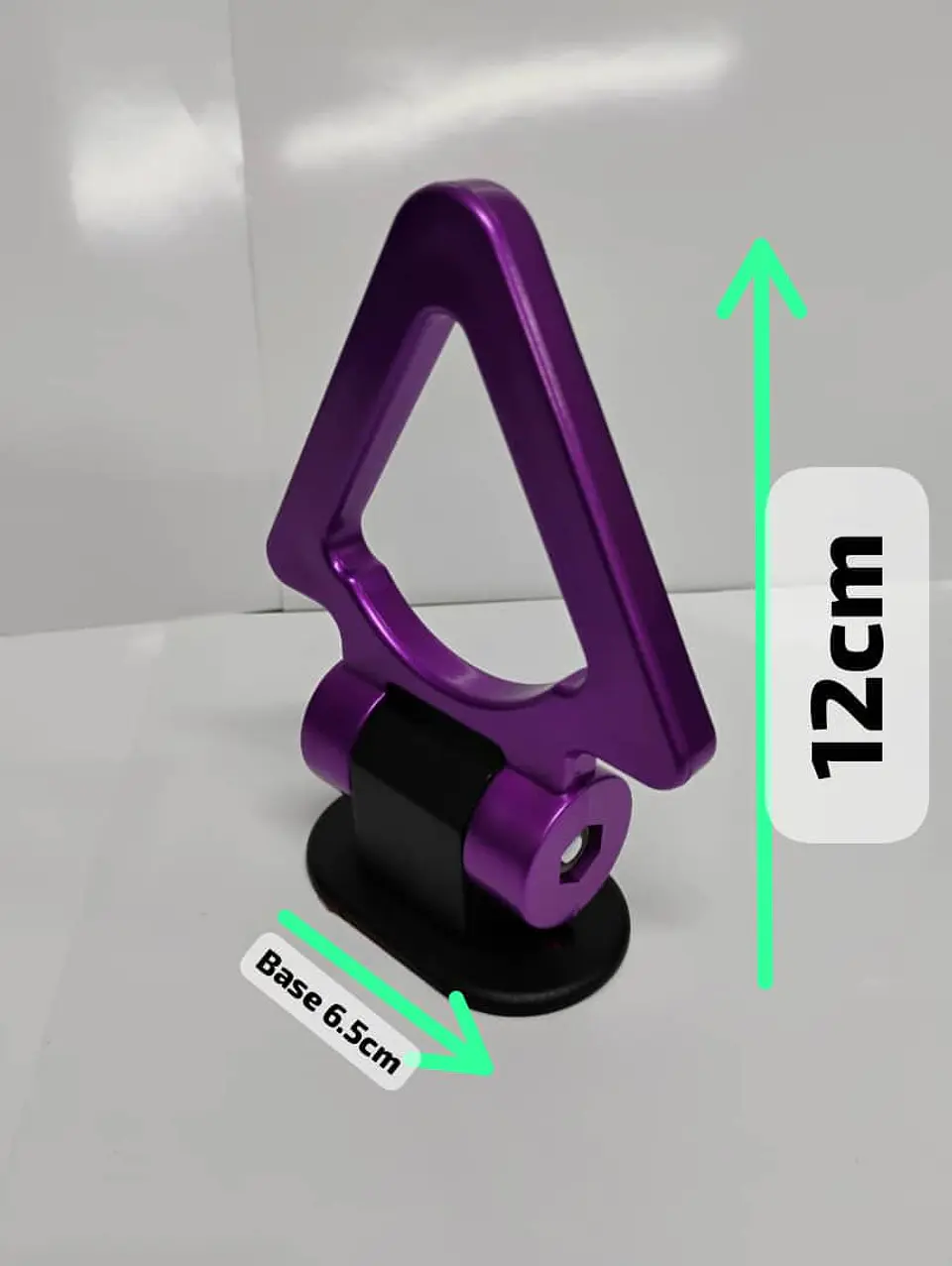Gancho de remolque arrastre para autos color morado, lila 2