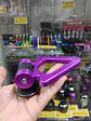 Gancho de remolque arrastre para autos color morado, lila - thumbnail 1