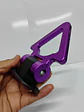 Gancho de remolque arrastre para autos color morado, lila - thumbnail 3