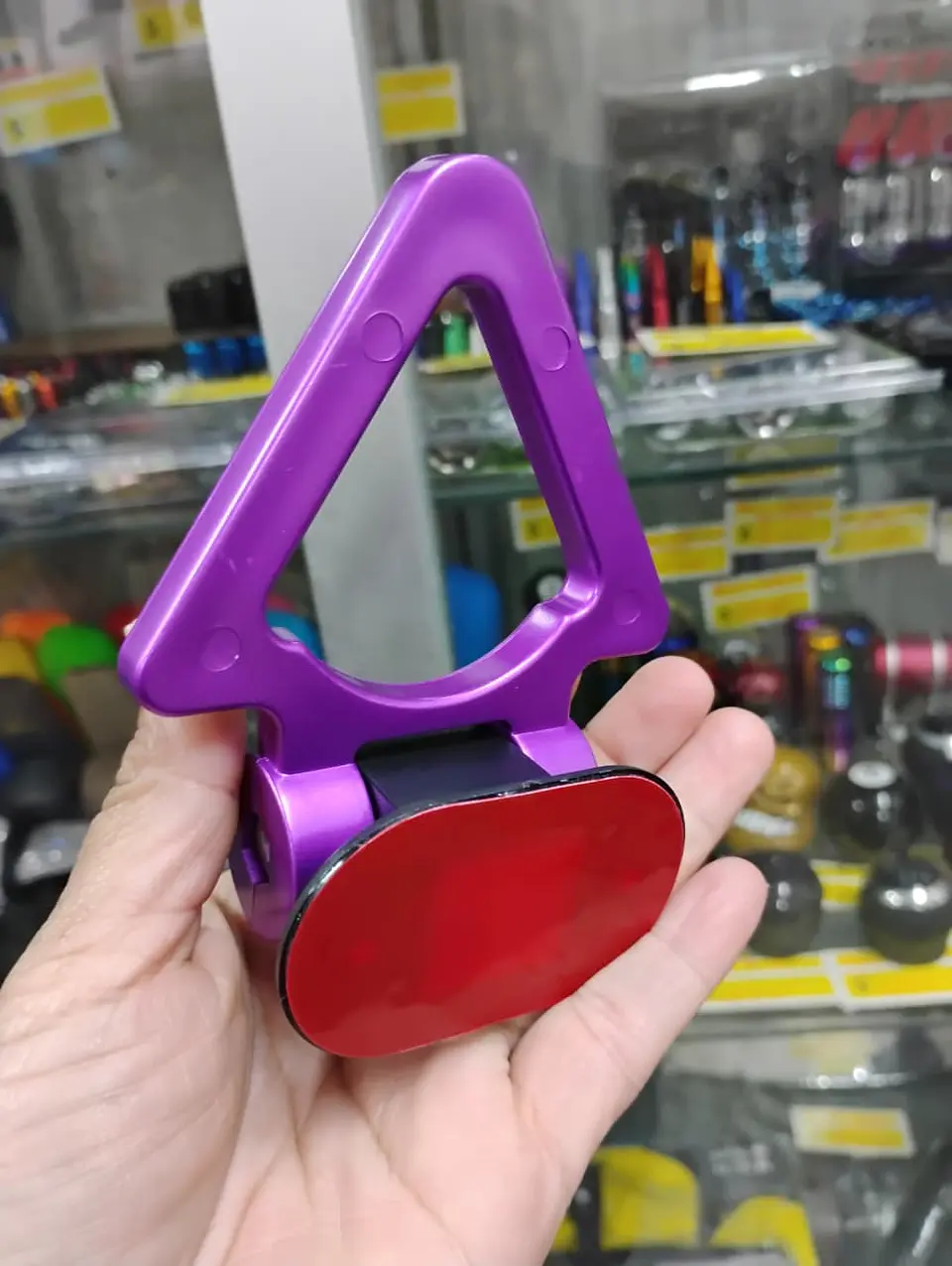 Gancho de remolque arrastre para autos color morado, lila 8