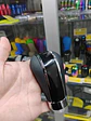 Pomo perilla palanca de cambios eco cuero Negro con centro negro 5 veloc - Miniatura 4