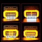 Pack 4 Focos LED Posición Trocha Señalización 12-24 V 3 Funciones. - Miniatura 2