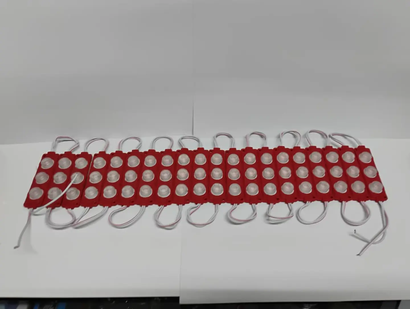 Módulo Caluga led rojo 12v X20 Piezas impermeables con adhesivo  2