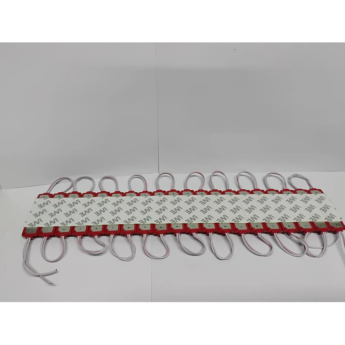 Módulo Caluga led rojo 12v X20 Piezas impermeables con adhesivo  8