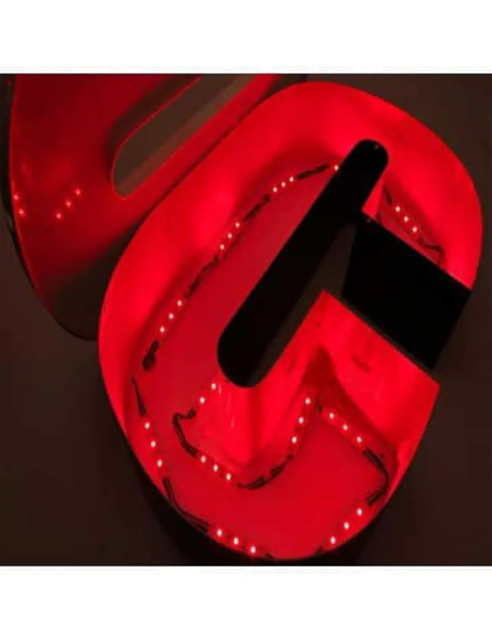 Módulo Caluga led rojo 12v X20 Piezas impermeables con adhesivo  10