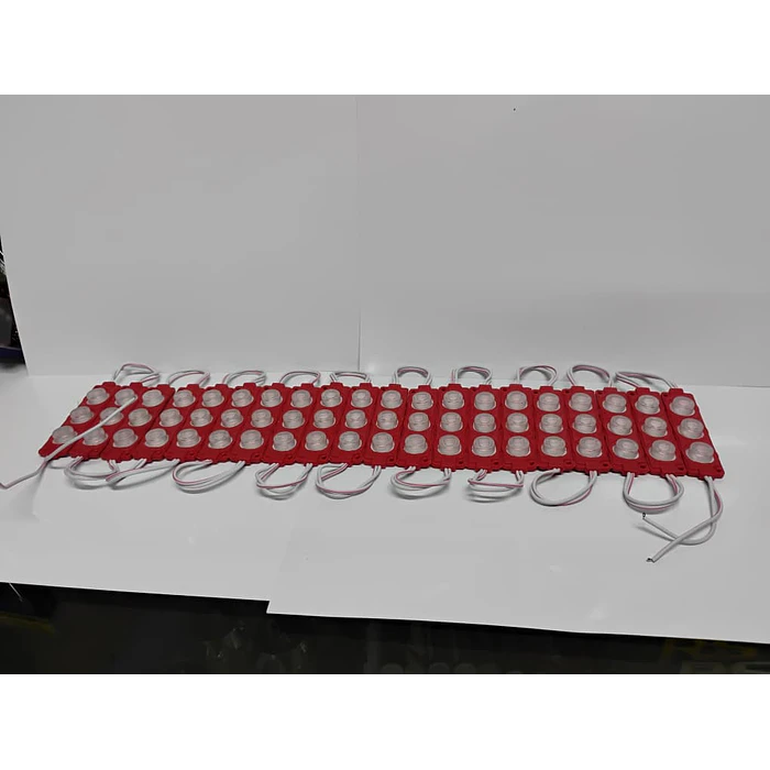 Módulo Caluga led rojo 12v X20 Piezas impermeables con adhesivo  11