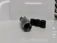 Pomo Perilla de cambio universal metalico 8.5cm Gris grafito 🩶 - thumbnail 3