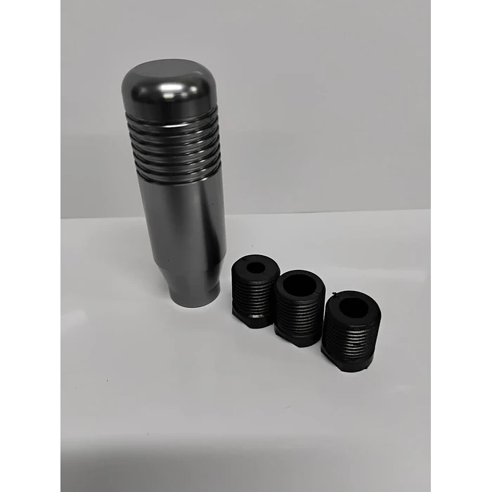 Pomo Perilla cambio metálico universal 8.5cm Gris grafito 9
