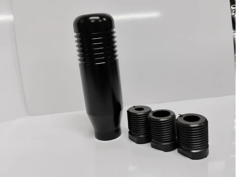 Pomo Perilla de cambio universal metalico 8.5cm Negro 🖤 