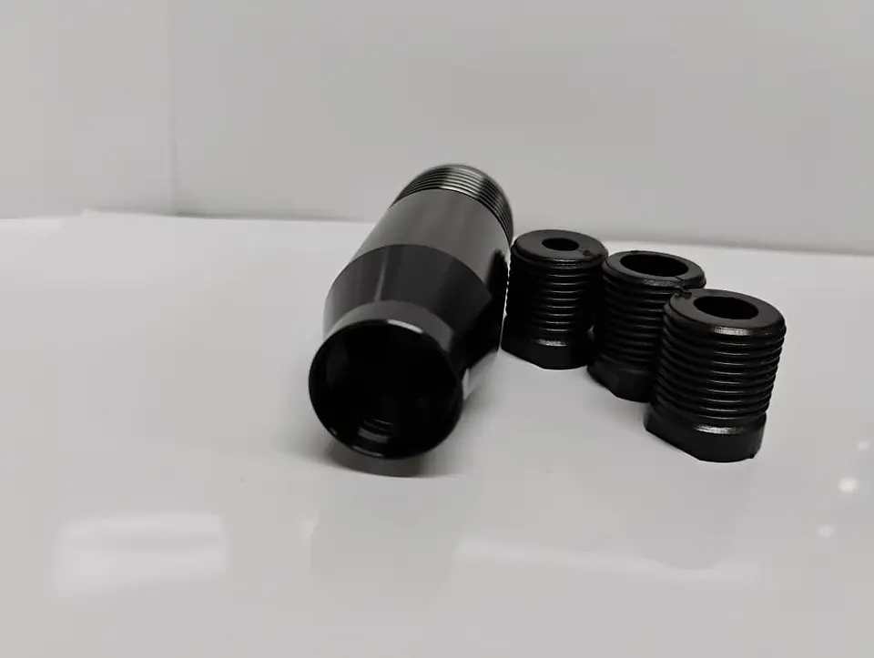 Pomo Perilla de cambio universal metalico 8.5cm Negro 🖤  7