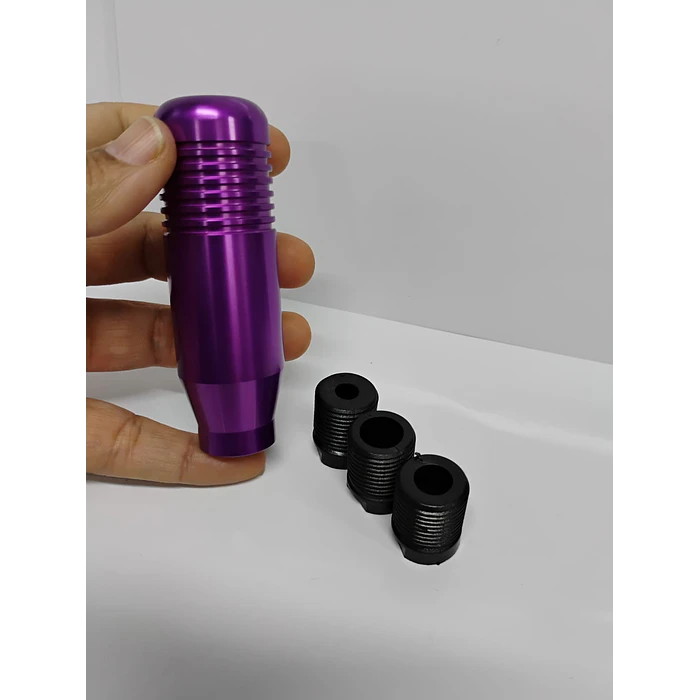 Pomo Perilla cambio metálico universal 8.5cm Morado 6