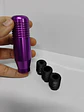 Pomo Perilla de cambio universal metalico 8.5cm morado, lila 💜 - Miniatura 6